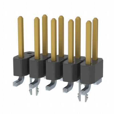 TSM-105-01-S-DV-LC-010-P by Samtec Inc. - CONNECTOR HEADER SMD 10POS 2.54MM