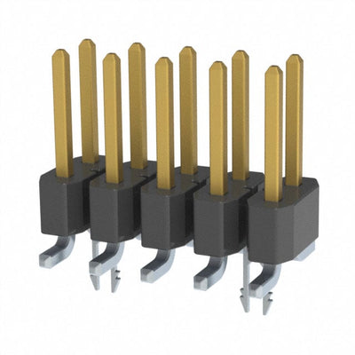 TSM-105-01-S-DV-LC-TR by Samtec Inc. - CONNECTOR HEADER SMD 10POS 2.54MM