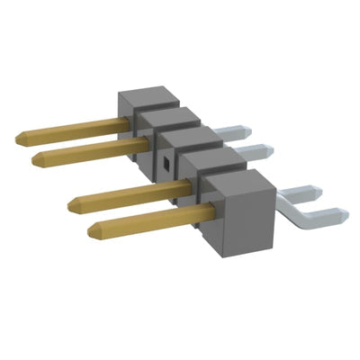 TSM-105-01-L-SH-003 by Samtec Inc. - CONNECTOR HEADER SMD R/A 5POS 2.54MM