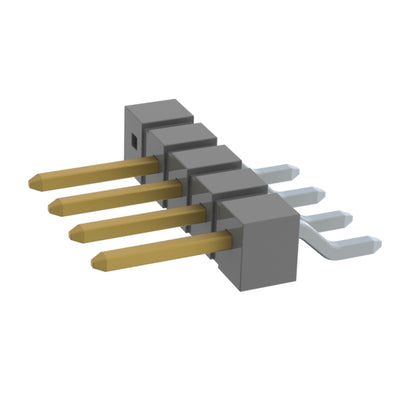 TSM-105-01-L-SH-005 by Samtec Inc. - CONNECTOR HEADER SMD R/A 5POS 2.54MM