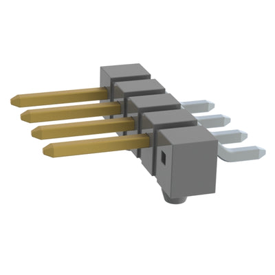 TSM-105-01-S-SH-A-001-P by Samtec Inc. - CONNECTOR HEADER SMD R/A 5POS 2.54MM