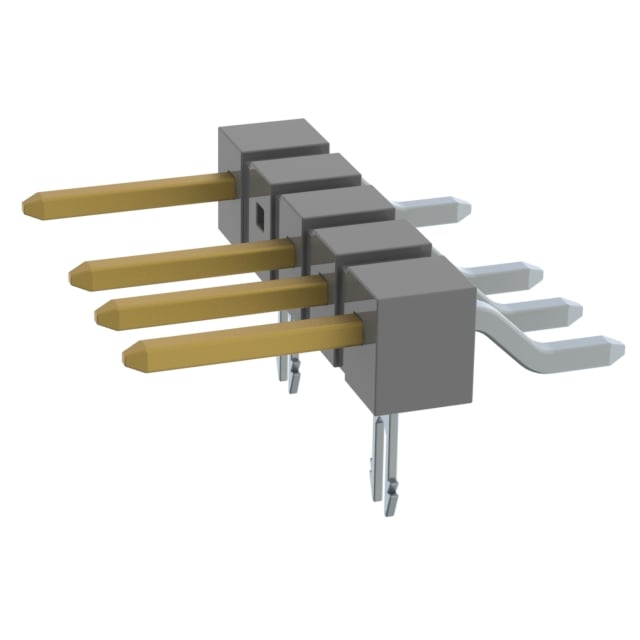 TSM-105-01-S-SH-LC-P-004 by Samtec Inc. - CONNECTOR HEADER SMD R/A 5POS 2.54MM
