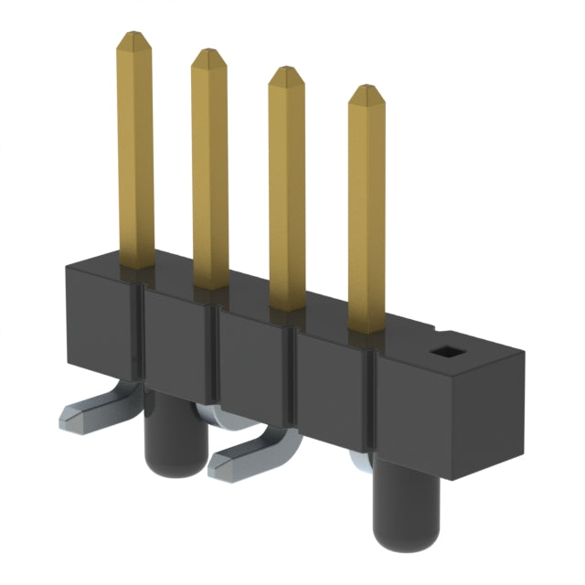 TSM-105-01-L-SV-A-001 by Samtec Inc. - CONNECTOR HEADER SMD 5POS 2.54MM