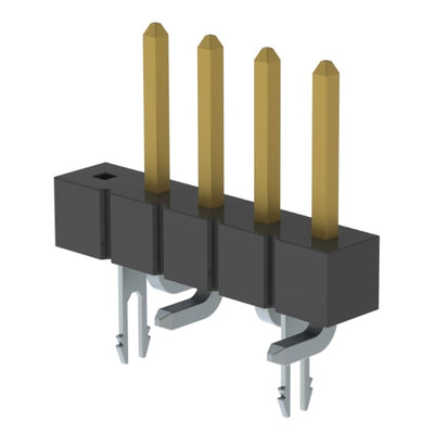 TSM-105-01-S-SV-LC-005 by Samtec Inc. - CONNECTOR HEADER SMD 5POS 2.54MM