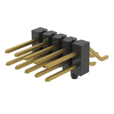 TSM-105-02-G-DH-A-K-TR by Samtec Inc. - CONNECTOR HEADER SMD R/A 10POS 2.54MM
