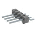 TSM-105-02-T-SH-A-005-P-TR by Samtec Inc. - CONNECTOR HEADER SMD R/A 5POS 2.54MM
