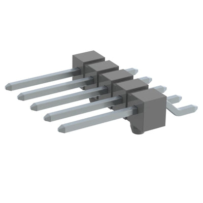 TSM-105-02-T-SH-A-P by Samtec Inc. - CONNECTOR HEADER SMD R/A 5POS 2.54MM