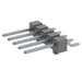 TSM-105-02-T-SH-A-K by Samtec Inc. - CONNECTOR HEADER SMD R/A 5POS 2.54MM