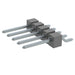 TSM-105-02-T-SH-P-TR by Samtec Inc. - CONNECTOR HEADER SMD R/A 5POS 2.54MM