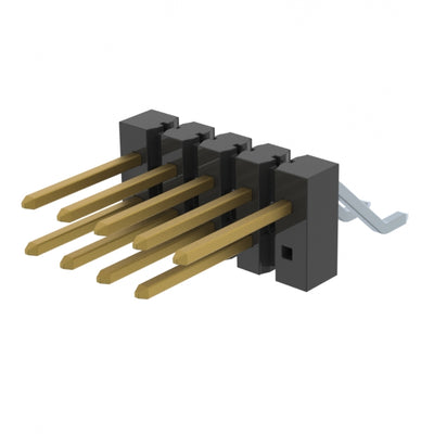 TSM-105-02-L-DH-001 by Samtec Inc. - CONNECTOR HEADER SMD R/A 10POS 2.54MM