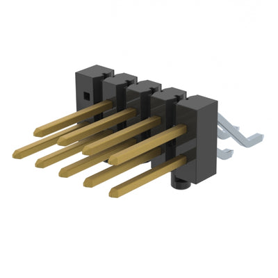 TSM-105-02-LM-DH-SL-010-K-TR by Samtec Inc. - CONNECTOR HEADER SMD R/A 10POS 2.54MM