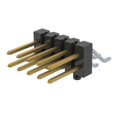 TSM-105-02-L-DH-SL-K-TR by Samtec Inc. - CONNECTOR HEADER SMD R/A 10POS 2.54MM