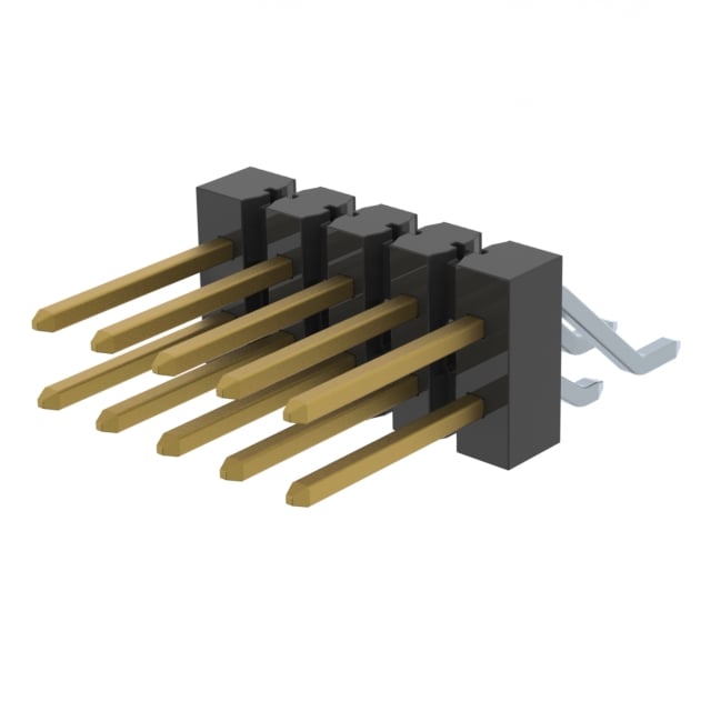 TSM-105-02-L-DH-K-TR by Samtec Inc. - CONNECTOR HEADER SMD R/A 10POS 2.54MM