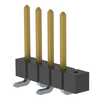 TSM-105-02-S-SV-001 by Samtec Inc. - CONNECTOR HEADER SMD 5POS 2.54MM