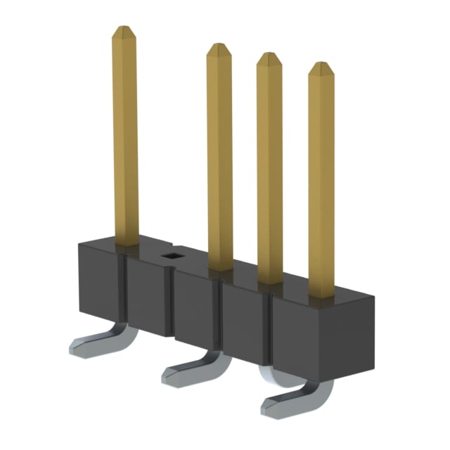 TSM-105-02-S-SV-004 by Samtec Inc. - CONNECTOR HEADER SMD 5POS 2.54MM