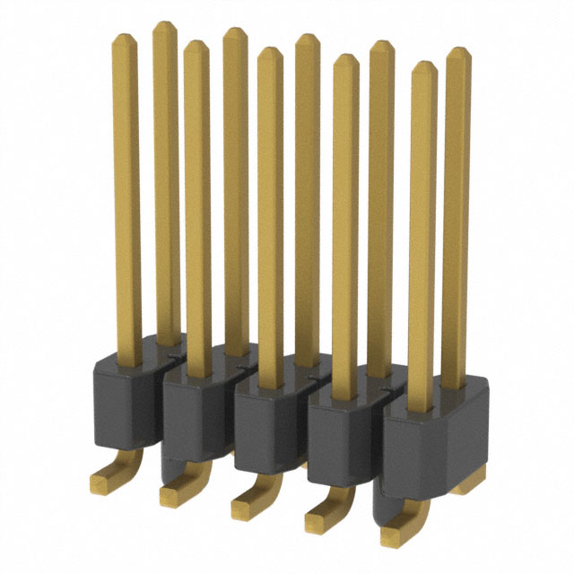 TSM-105-03-H-DV-A-P by Samtec Inc. - CONNECTOR HEADER SMD 10POS 2.54MM