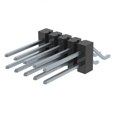 TSM-105-03-T-DH-P by Samtec Inc. - CONNECTOR HEADER SMD R/A 10POS 2.54MM
