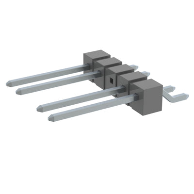 TSM-105-03-T-SH-003 by Samtec Inc. - CONNECTOR HEADER SMD R/A 5POS 2.54MM