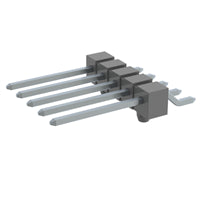 TSM-105-03-T-SH-A-TR by Samtec Inc. - CONNECTOR HEADER SMD R/A 5POS 2.54MM