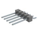 TSM-105-03-T-SH by Samtec Inc. - CONNECTOR HEADER SMD R/A 5POS 2.54MM