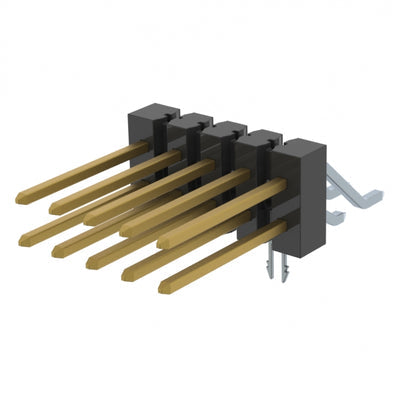 TSM-105-03-L-DH-LC-P by Samtec Inc. - CONNECTOR HEADER SMD R/A 10POS 2.54MM