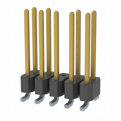 TSM-105-03-S-DV-006 by Samtec Inc. - CONNECTOR HEADER SMD 10POS 2.54MM