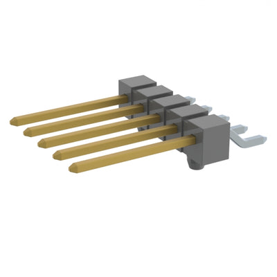 TSM-105-03-L-SH-A by Samtec Inc. - CONNECTOR HEADER SMD R/A 5POS 2.54MM