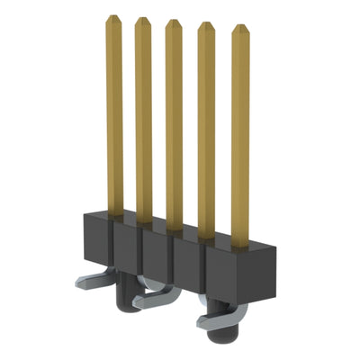 TSM-105-03-L-SV-A-P by Samtec Inc. - CONNECTOR HEADER SMD 5POS 2.54MM