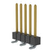 TSM-105-03-L-SV-TR by Samtec Inc. - CONNECTOR HEADER SMD 5POS 2.54MM