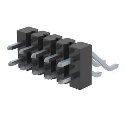 TSM-105-04-T-DH by Samtec Inc. - CONNECTOR HEADER SMD R/A 10POS 2.54MM