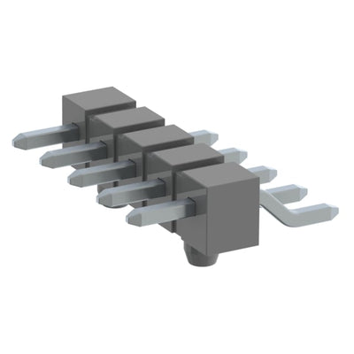 TSM-105-04-T-SH-A-P-TR by Samtec Inc. - CONNECTOR HEADER SMD R/A 5POS 2.54MM