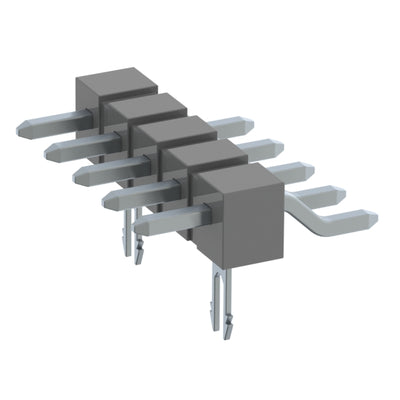 TSM-105-04-T-SH-LC-K-TR by Samtec Inc. - CONNECTOR HEADER SMD R/A 5POS 2.54MM