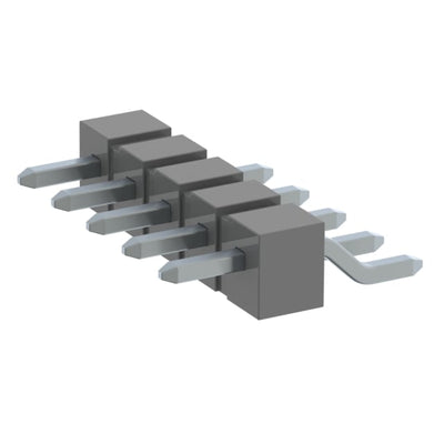 TSM-105-04-TM-SH-K-TR by Samtec Inc. - CONNECTOR HEADER SMD R/A 5POS 2.54MM