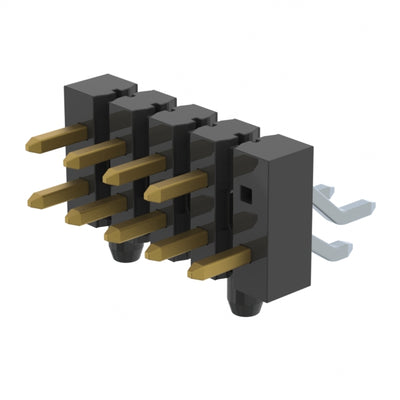 TSM-105-04-S-DH-A-002 by Samtec Inc. - CONNECTOR HEADER SMD R/A 10POS 2.54MM