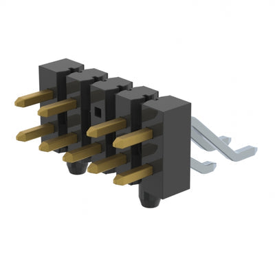 TSM-105-04-S-DH-A-006 by Samtec Inc. - CONNECTOR HEADER SMD R/A 10POS 2.54MM