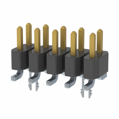 TSM-105-04-S-DV-A-001 by Samtec Inc. - CONNECTOR HEADER SMD 10POS 2.54MM