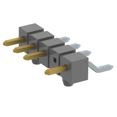 TSM-105-04-L-SH-A-002 by Samtec Inc. - CONNECTOR HEADER SMD R/A 5POS 2.54MM