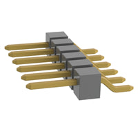 TSM-106-01-G-SH by Samtec Inc. - CONNECTOR HEADER SMD R/A 6POS 2.54MM