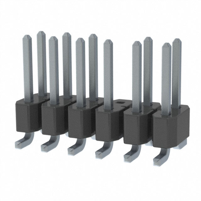 TSM-106-01-T-DV-006 by Samtec Inc. - CONNECTOR HEADER SMD 12POS 2.54MM