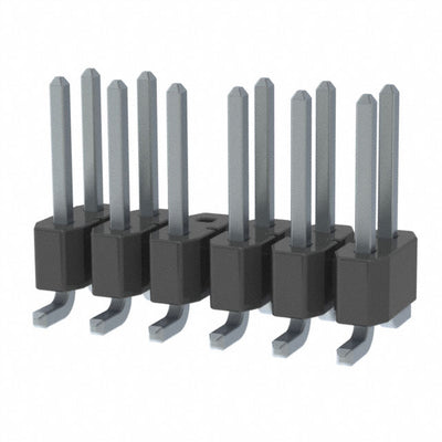 TSM-106-01-L-DV-008-P by Samtec Inc. - CONNECTOR HEADER SMD 12POS 2.54MM