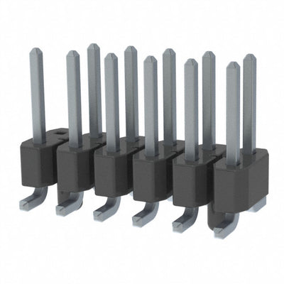 TSM-106-01-T-DV-A-012 by Samtec Inc. - CONNECTOR HEADER SMD 12POS 2.54MM