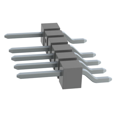 TSM-106-01-T-SH-005-P-TR by Samtec Inc. - CONNECTOR HEADER SMD R/A 6POS 2.54MM