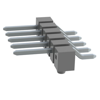 TSM-106-01-T-SH-A-001-K-TR by Samtec Inc. - CONNECTOR HEADER SMD R/A 6POS 2.54MM