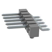 TSM-106-01-T-SH-A-001-K-TR by Samtec Inc. - CONNECTOR HEADER SMD R/A 6POS 2.54MM