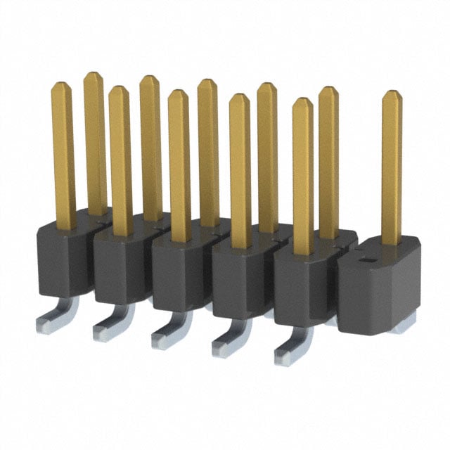 TSM-106-01-L-DV-001-P-TR by Samtec Inc. - CONNECTOR HEADER SMD 12POS 2.54MM