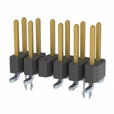 TSM-106-01-L-DV-LC-007 by Samtec Inc. - CONNECTOR HEADER SMD 12POS 2.54MM