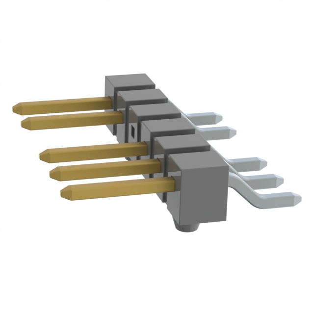 TSM-106-01-L-SH-A-004-P by Samtec Inc. - CONNECTOR HEADER SMD R/A 6POS 2.54MM