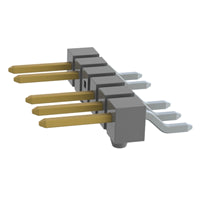 TSM-106-01-L-SH-A-004-P by Samtec Inc. - CONNECTOR HEADER SMD R/A 6POS 2.54MM