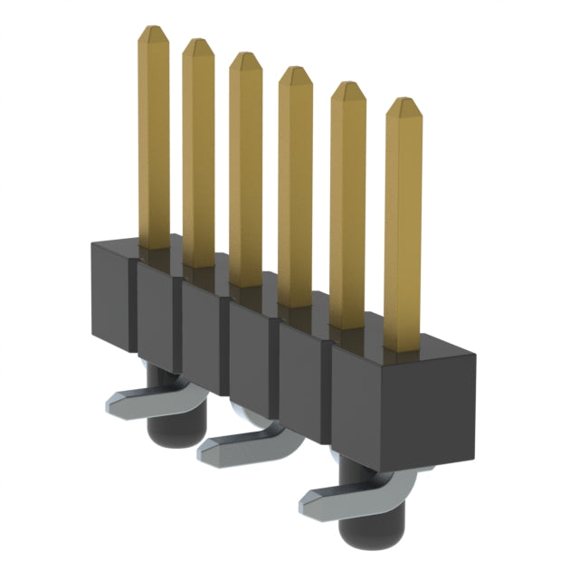 TSM-106-01-S-SV-A-TR by Samtec Inc. - CONNECTOR HEADER SMD 6POS 2.54MM
