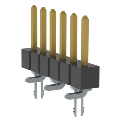 TSM-106-01-L-SV-LC-TR by Samtec Inc. - CONNECTOR HEADER SMD 6POS 2.54MM